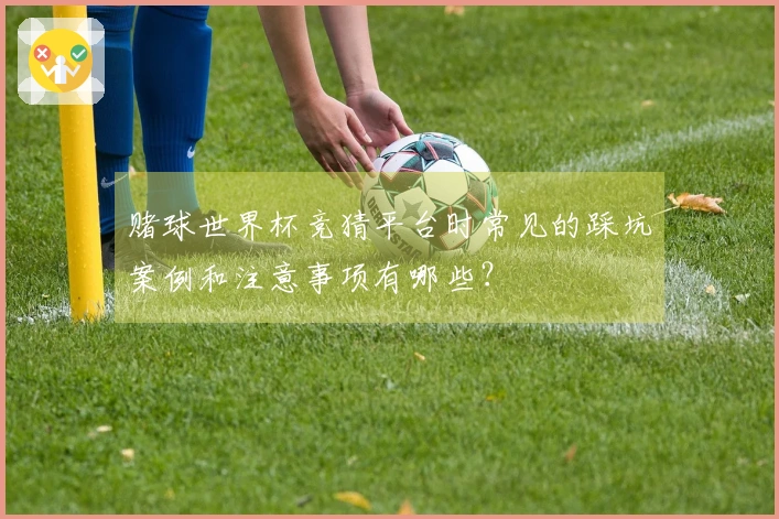 赌球世界杯竞猜平台时常见的踩坑案例和注意事项有哪些？